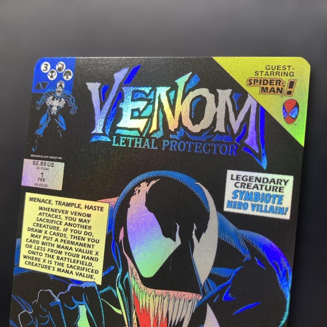 エディ・ブロック　リーサル・プロテクター、ヴェノム　ボーダーレスfoil