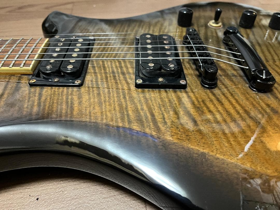 B.C.RICH イーグル ギター Eagle シースルーブラウンサンバースト