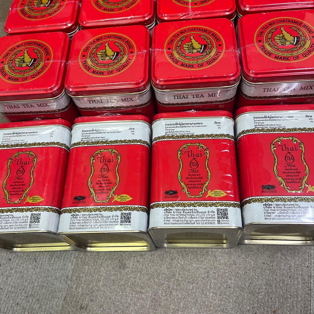 新品未開封 タイティー ×１２缶 THAI TEA MIX ChaTraMue