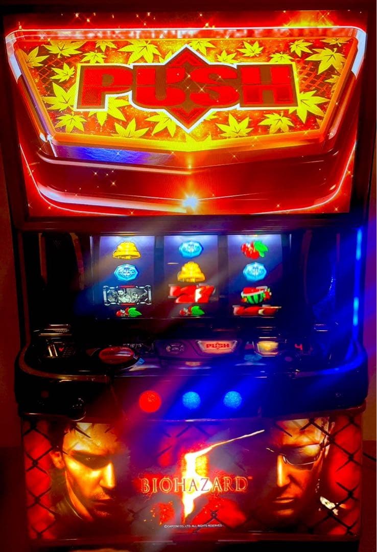 スマスロ バイオハザード5 実機！ 選べるオプション多数！ 送料込