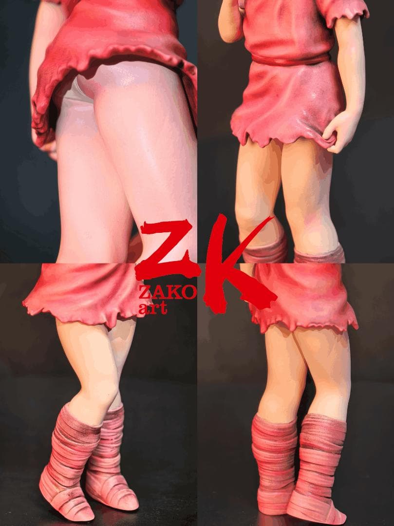 レア 北斗の拳 リン&バットセットZAKO artレジンキャスト フィギュア