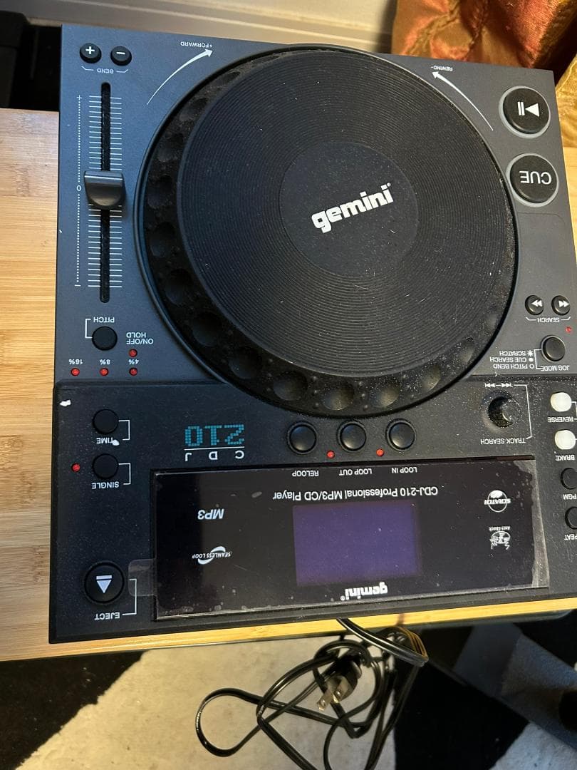 Gemini CDJ-210 MP3/CDプレーヤー DJ機器 2台プロ仕様