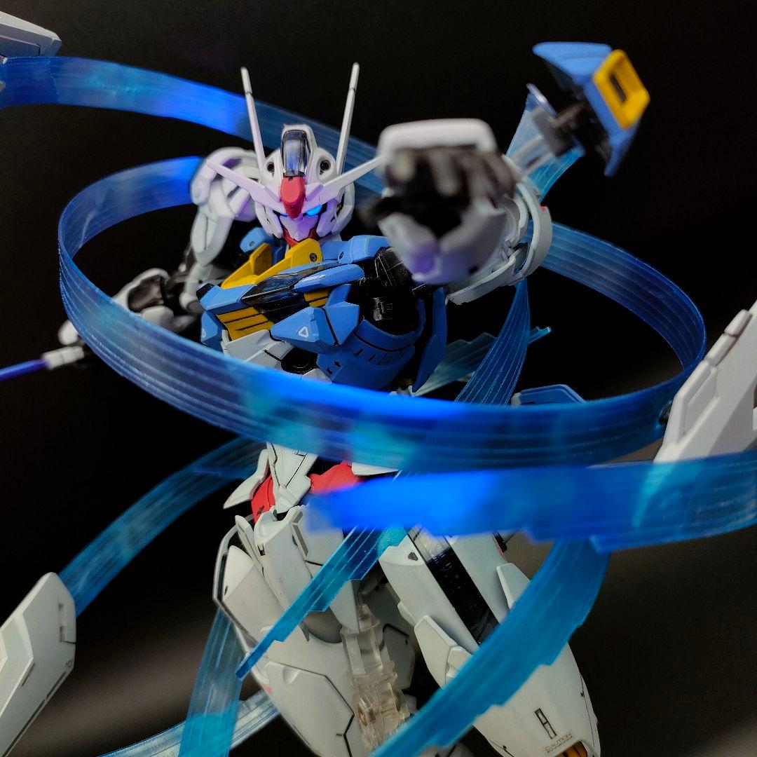 水星の魔女　ガンダムエアリアル　フルメカニクス　スコアシックス　【全塗装完成品】