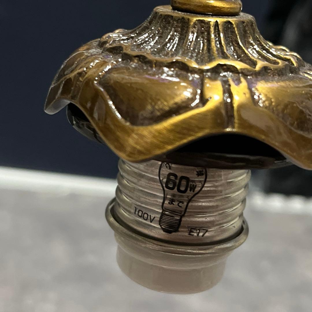 希少　激レアアンティーク　ランプ　白熱灯器具　アカネライティング　08年製