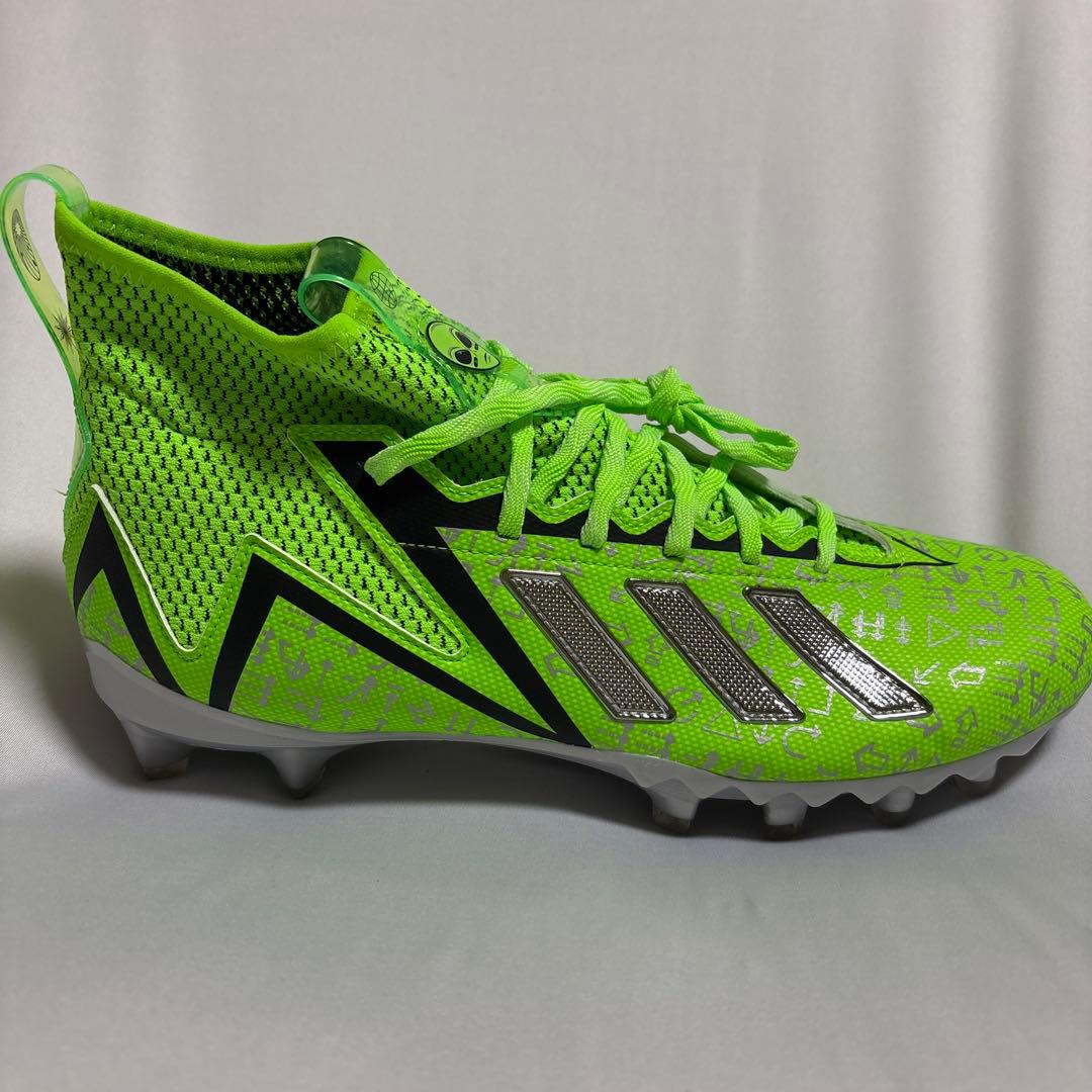 Adidas フットボールシューズ グリーン　28.5cm