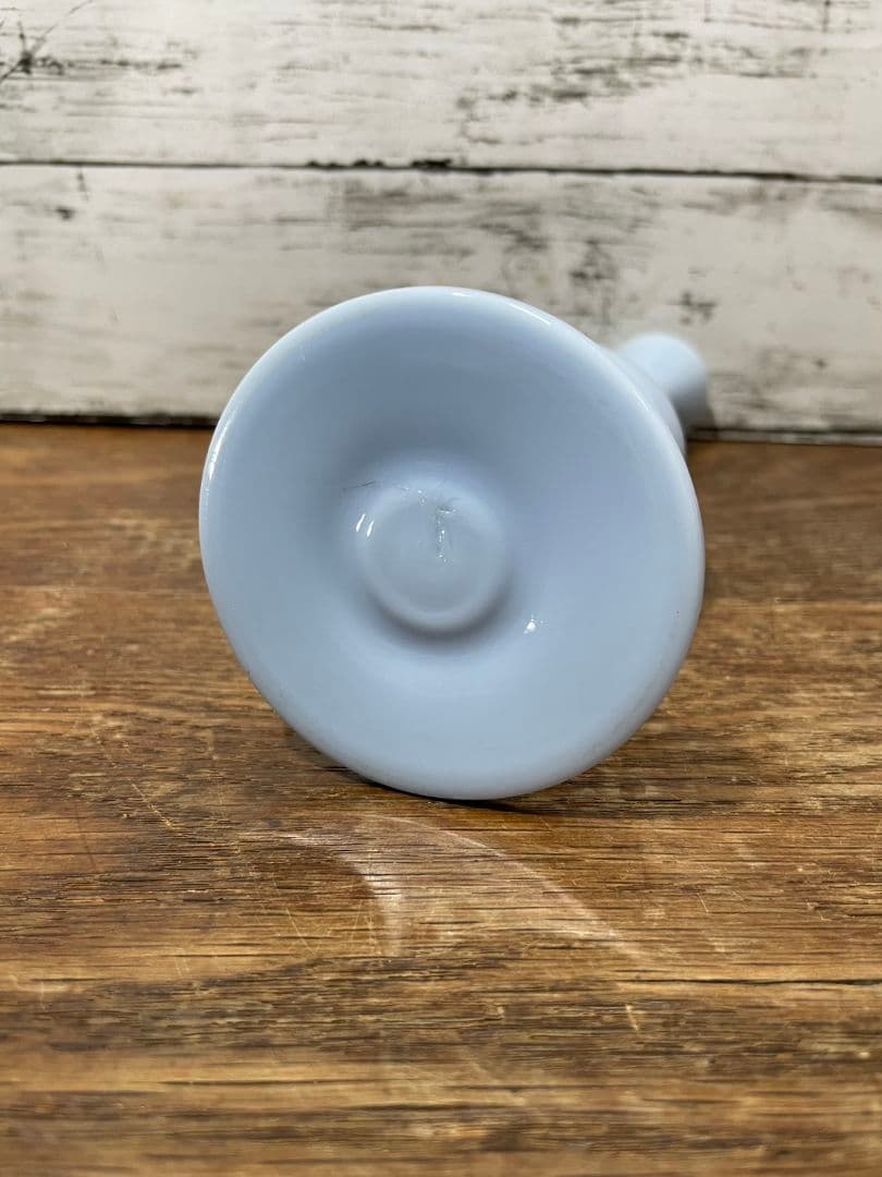 フランスアンティーク オパリンガラスの一輪挿し 花瓶 グラス 花器 花入れ