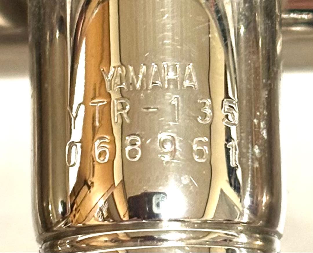 【メンテナンス済】YAMAHA トランペット YTR-135 シルバー