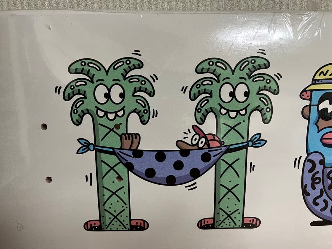 新品　HUF スケートボードデッキ Steven Harrington スケボー