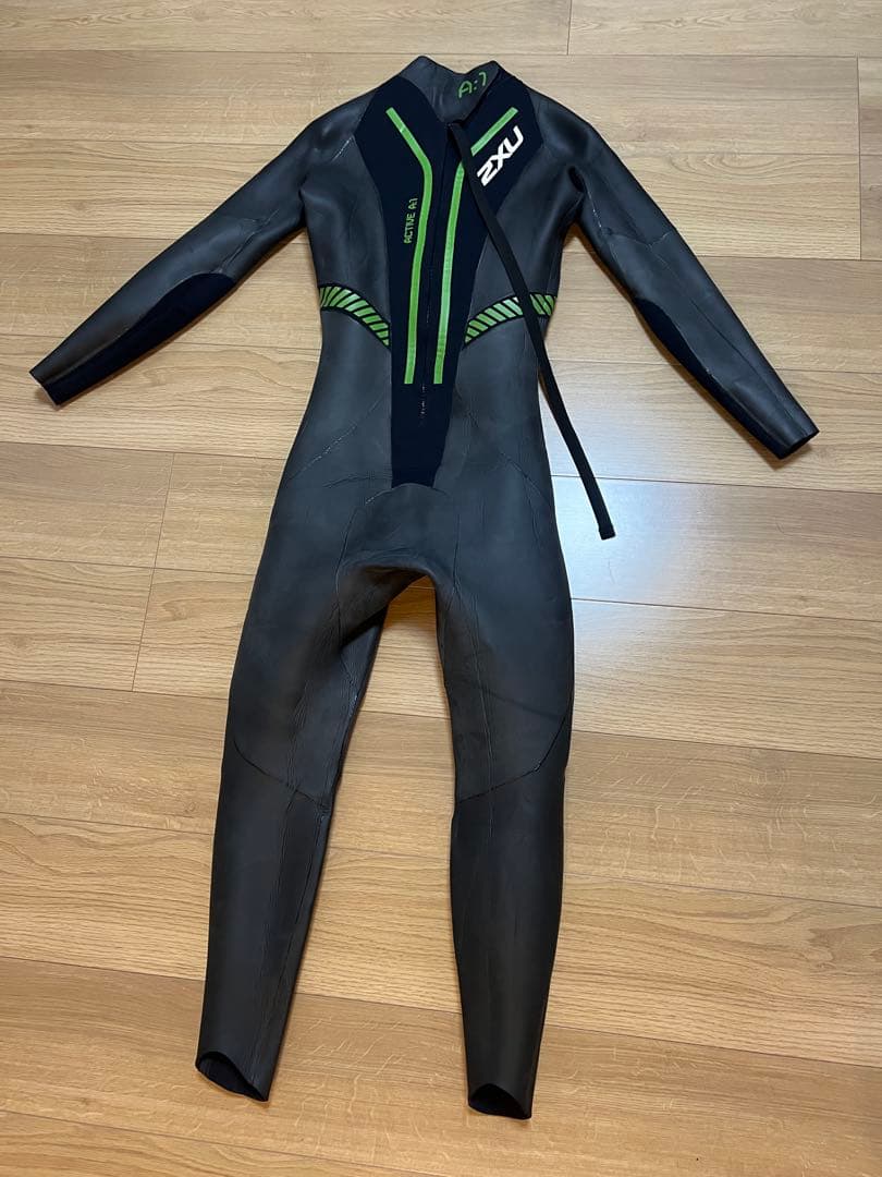 2XU A:1 ACTIVE フルスーツ ブラック/グリーン