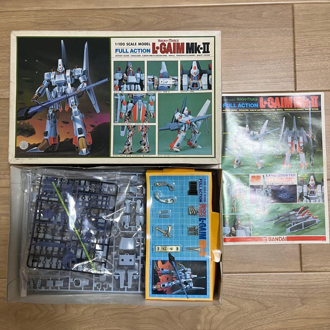 【未組立て】重戦機エルガイム フルアクション エルガイム Mk-2 2点セット