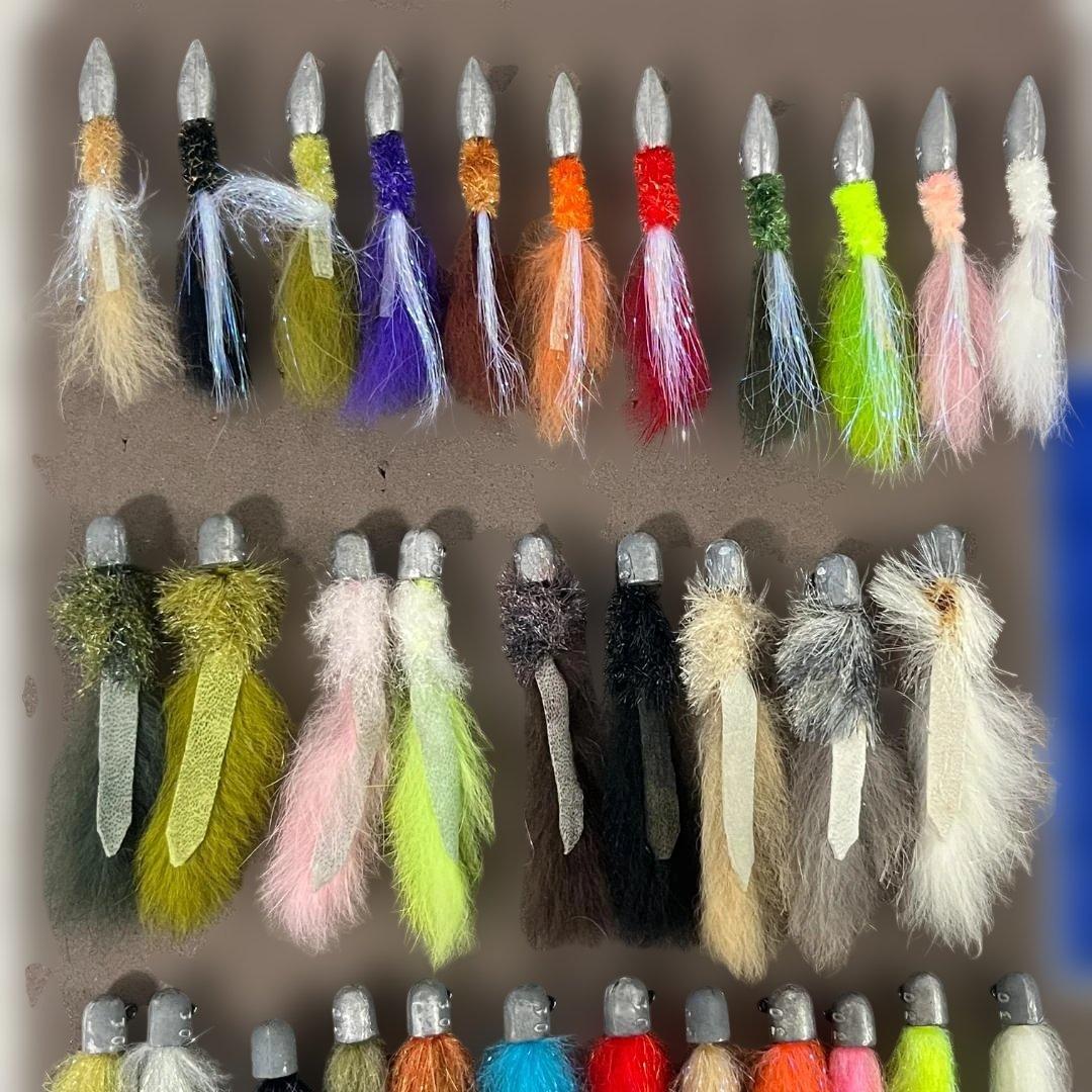 【迅速配送】ハートデザイン フェザールアー 3.0g 各種 32個 ケース付