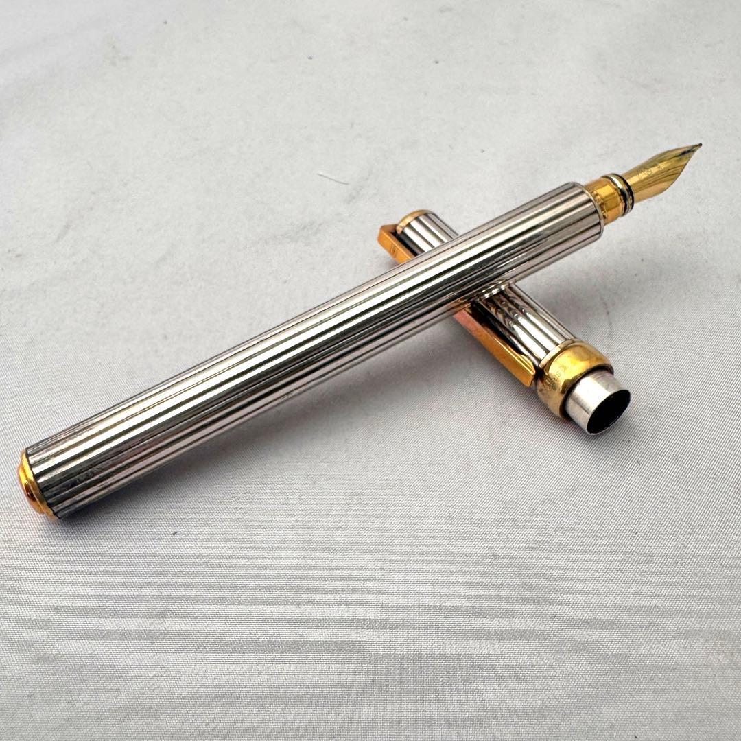 チ*ー様 ■デュポン 万年筆 ペン先 18K 750　とペリカン万年筆　計2本