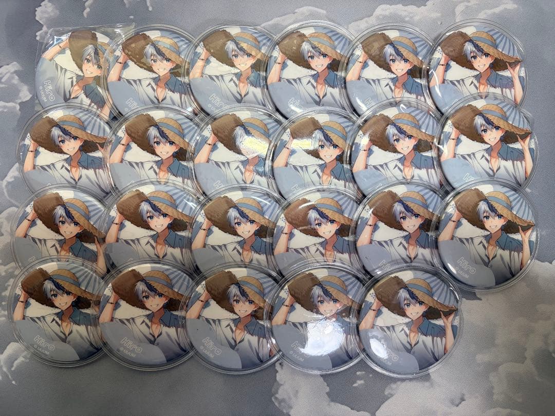 カラフルピーチ サマーランド コラボ 缶バッチ ヒロくん ×23