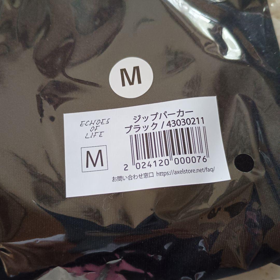 羽生結弦　Echoes Of Life ジップパーカー　Mサイズ　黒