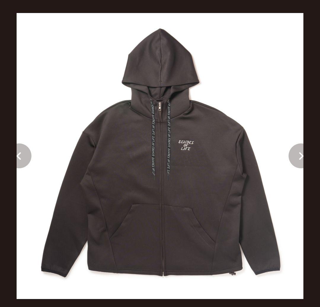 羽生結弦　Echoes Of Life ジップパーカー　Mサイズ　黒