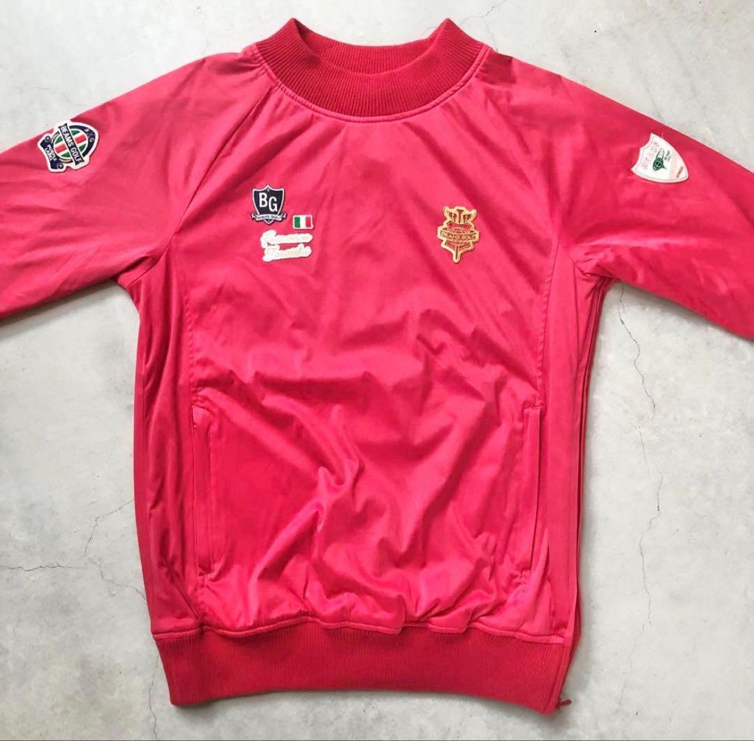 BEAMS GOLF パープルレーベル タラッティワッペン ウインドプルオーバー