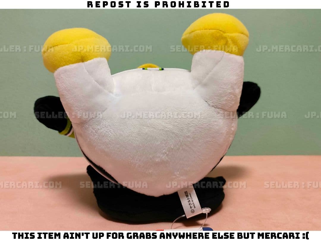 【未使用】東京ヤクルトスワローズ つば九郎 CREWユニホーム ぬいぐるみ