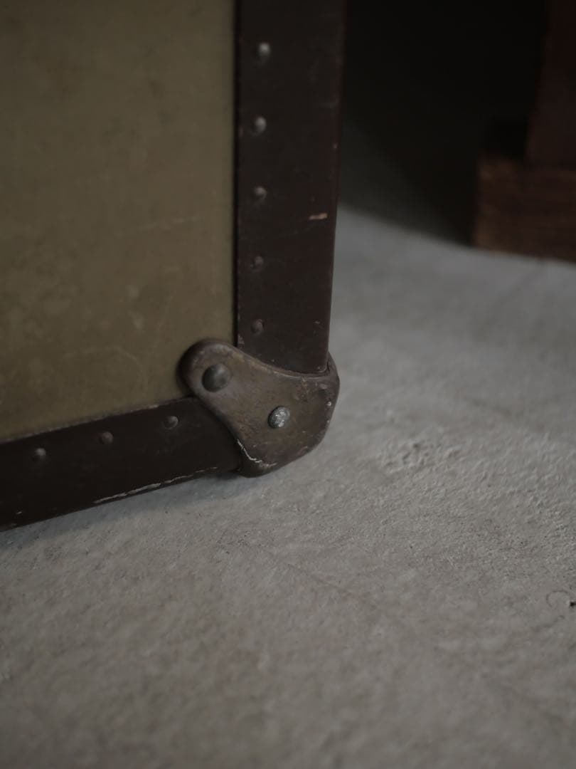 トランクケース　トランク　旅行　鞄　机　古家具　古道具　アンティーク　昭和レトロ