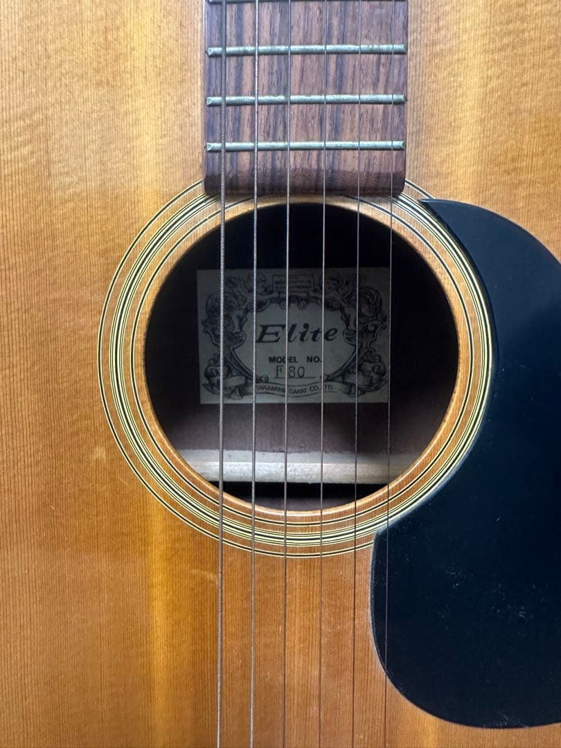 Elite Takamine アコースティックギター F80　ナチュラルウッド