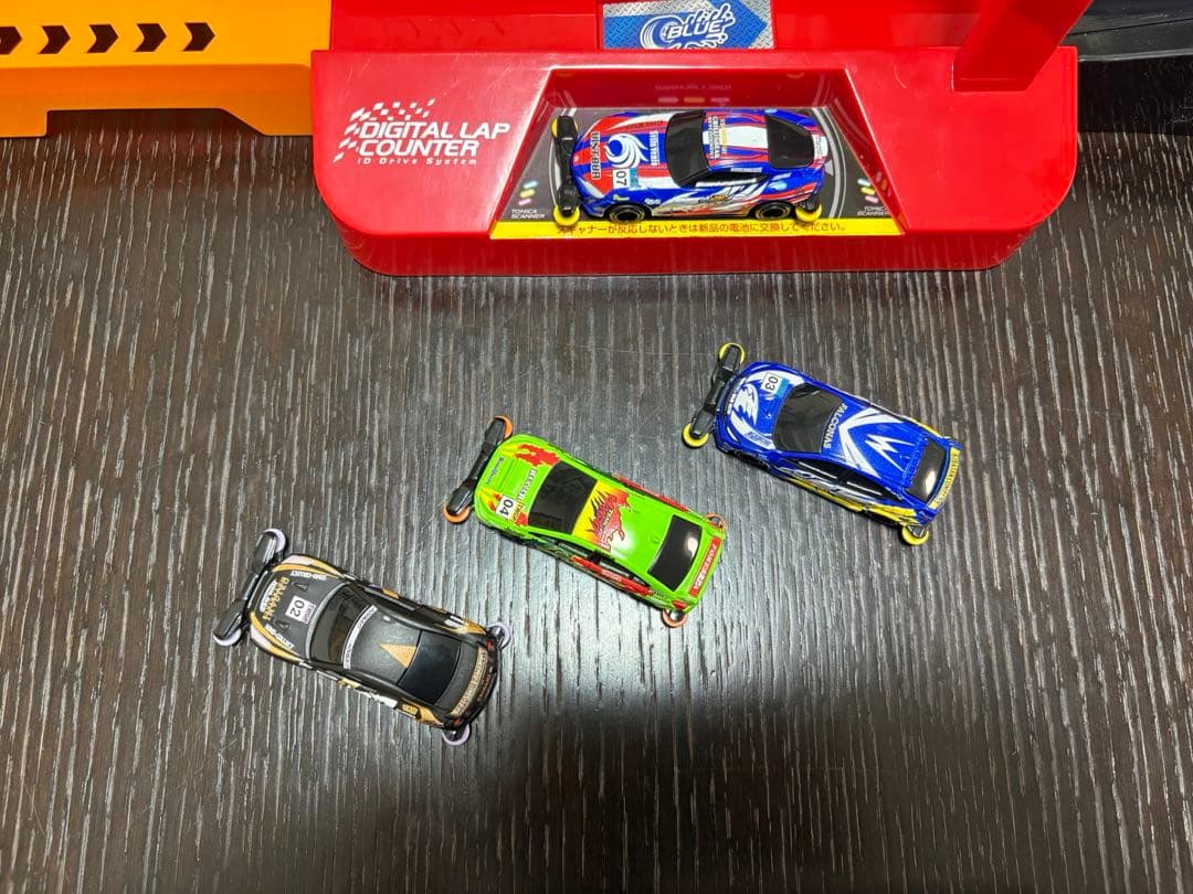 [美品] トミカ 実況サウンド！デジタルアクセルサーキット 箱説明書付 動作良好