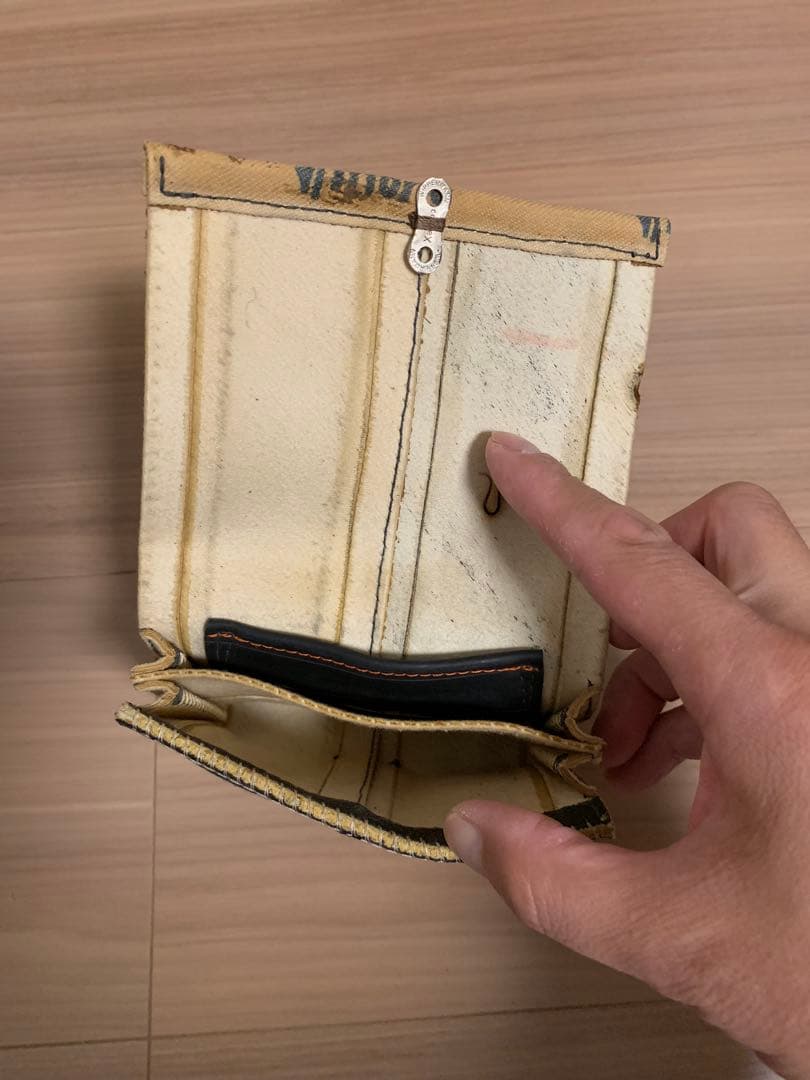 美品 WATER CYCLING wrench plan Tire Wallet
