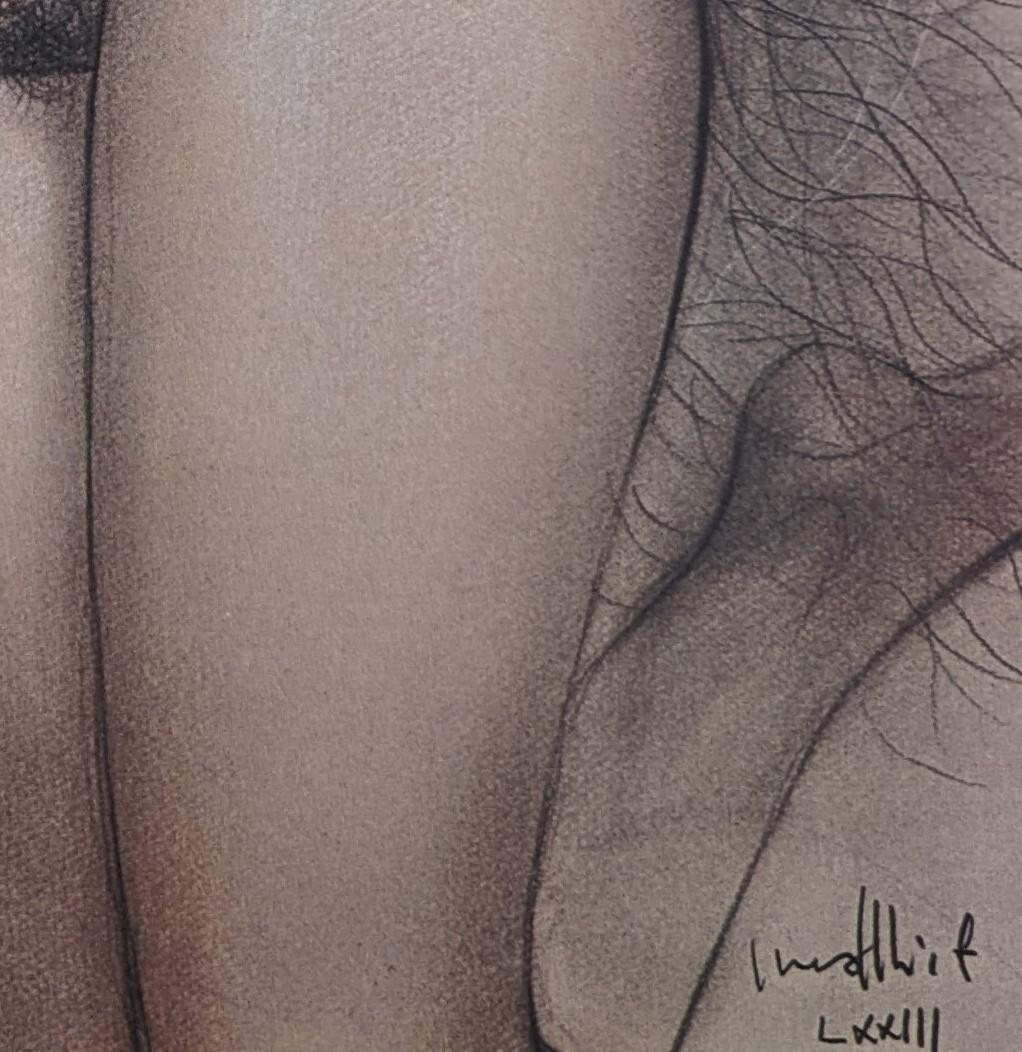 古沢岩美、「沙漠のマドレーヌ」、厳選、希少画集・額装画、限定800部、人気作品