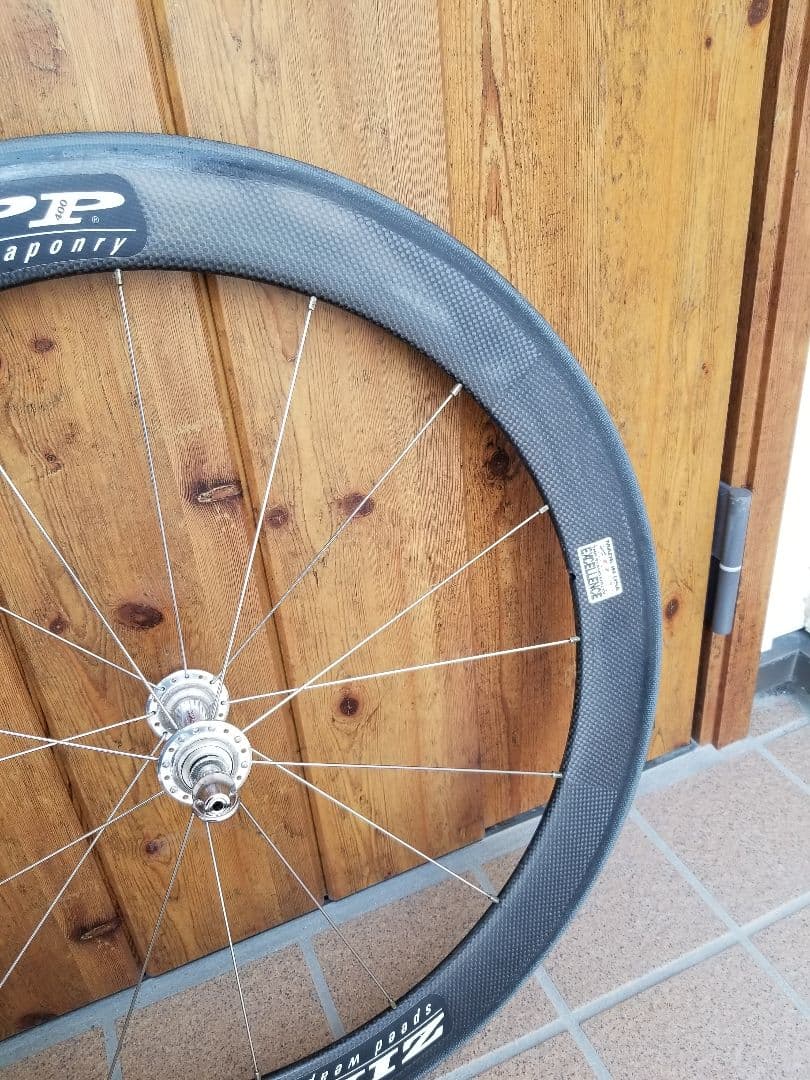 ZIPP 400 カーボン チューブラー ホイール 650c DURA-ACE
