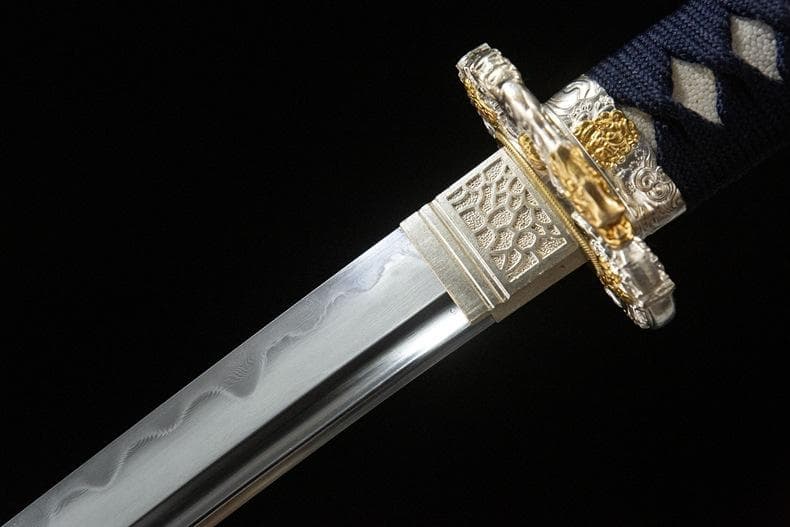 二色獅子太刀 日本刀 模造刀 居合刀 武士道 武蔵 鑑賞用 手鍛造打