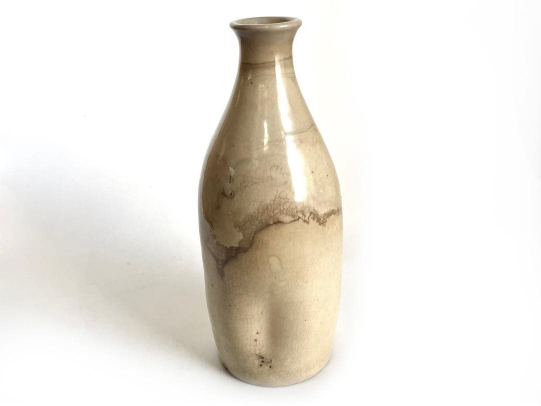骨董　アンティーク　丹波焼　古丹波　白丹波　徳利　雨漏り　酒器　花瓶　民芸　民藝