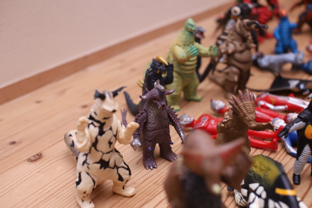 【38体セット】ウルトラマン&怪獣　ソフビ