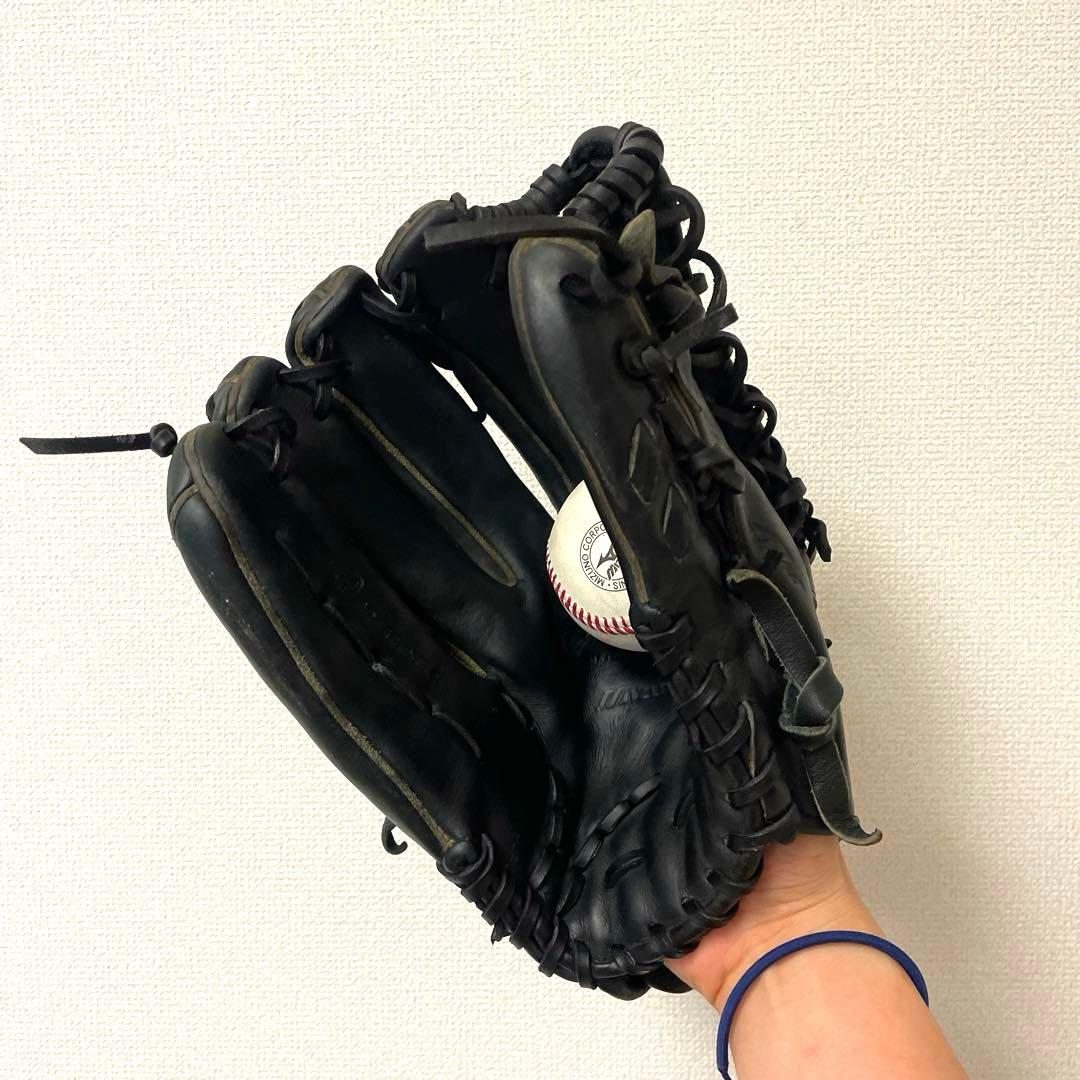 136 ミズノプロ 即戦力 軟式 左投げ 外野手用グローブ
