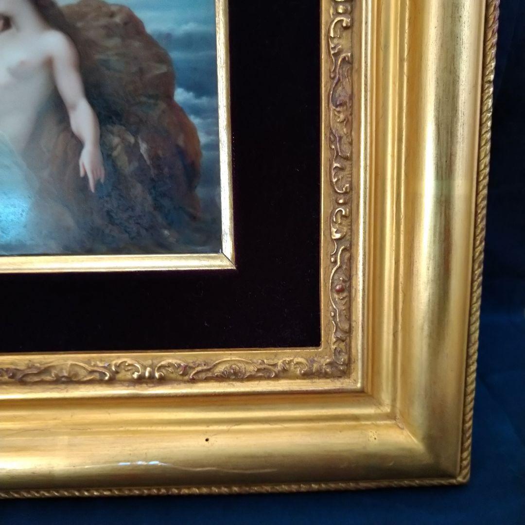 ✤額装陶板画✤『オンディーヌ』✤