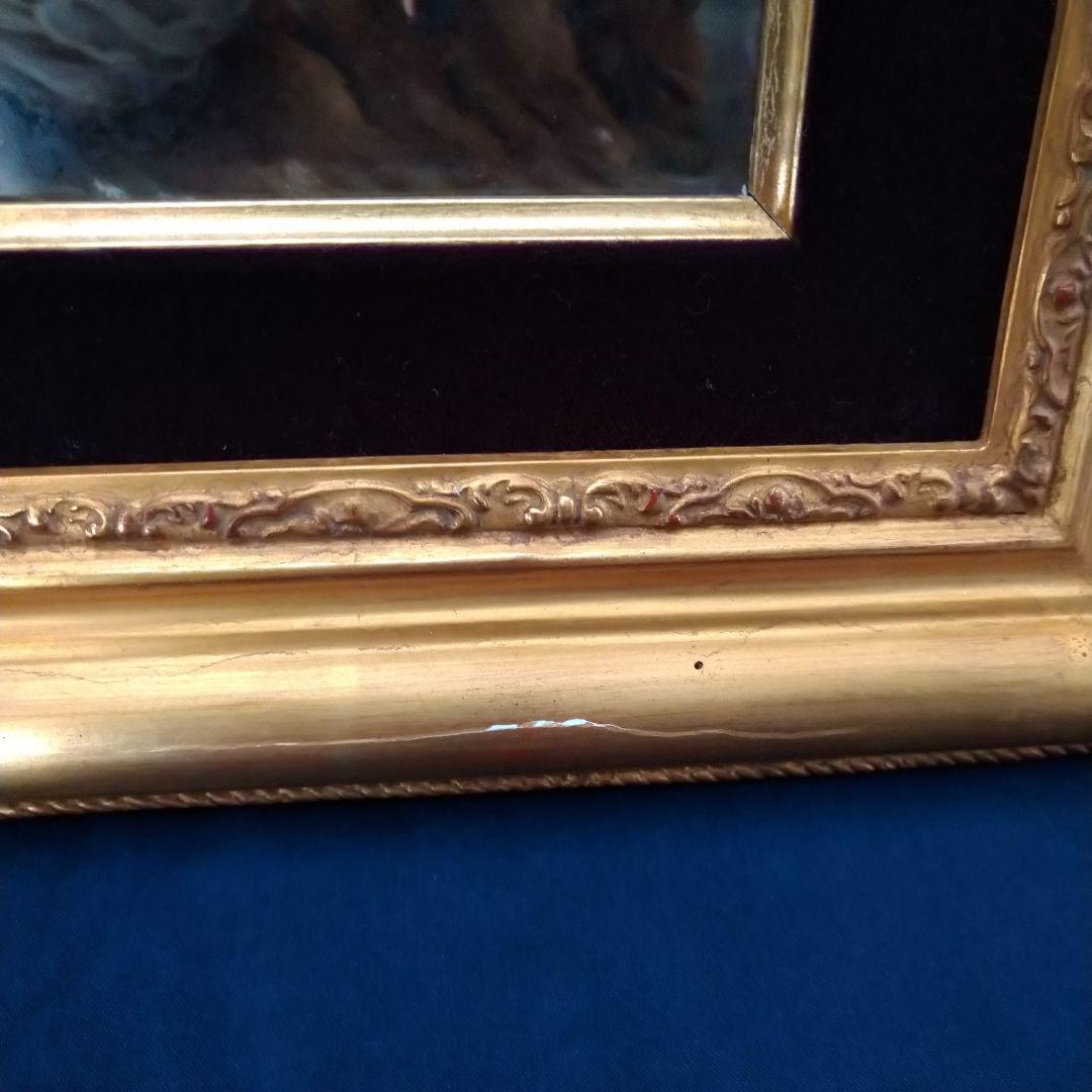 ✤額装陶板画✤『オンディーヌ』✤