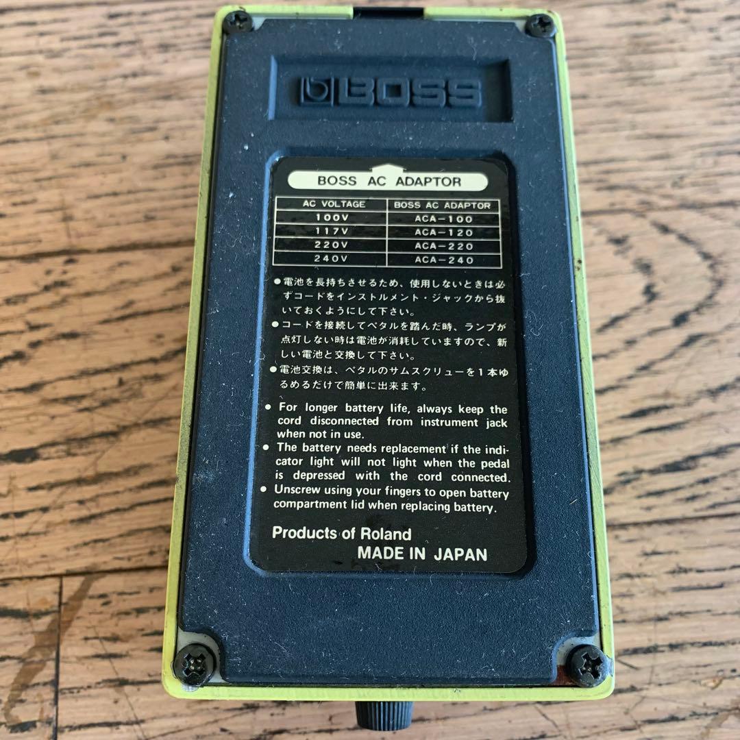 BOSS SUPER OverDrive SD-1 日本製 状態良い