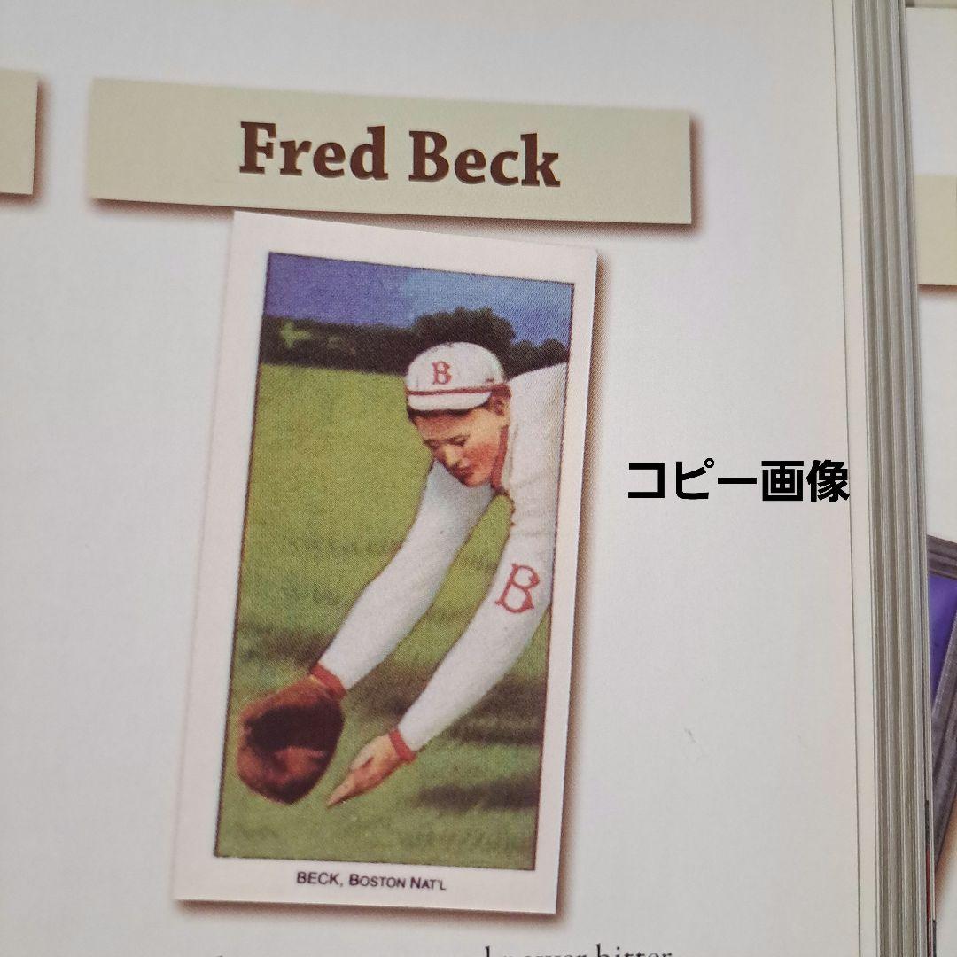 MLB 歴史　サインのある直筆の手紙　T206プレイヤー　F Beck