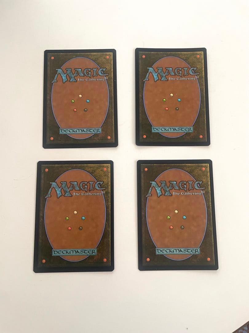 量子の謎かけ屋　英語foil 4枚セット