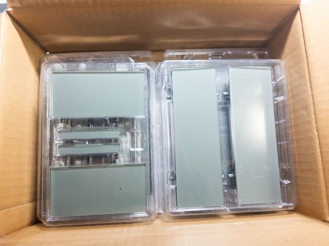 未組立　1/32 ブルートレイン3車両を作る プラットホーム1両分※冊子なし