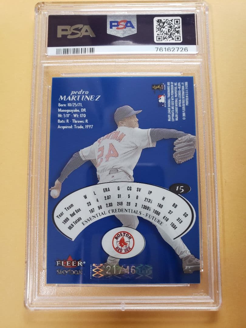 46シリ 2000E-X ペドロ・マルティネス エッセンシャル クレデンシャルズ