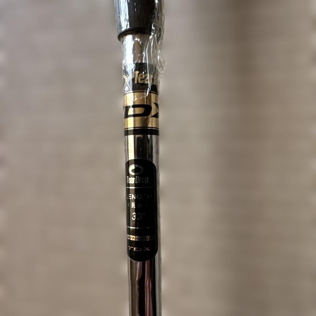 【新品未使用】TearDrop TDX-1 パター　マレット　33インチ