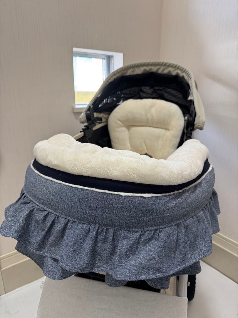 4点set リボン　コンフォーター　カートクッション　あごおき