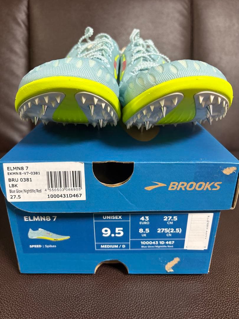 新品未使用 27.5cm BROOKS ELMN8 7