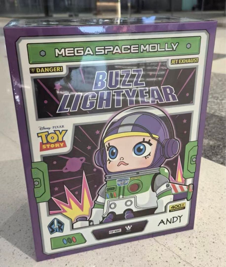 【日本未発売】ポップマート Space Molly 400% バズライトイヤー