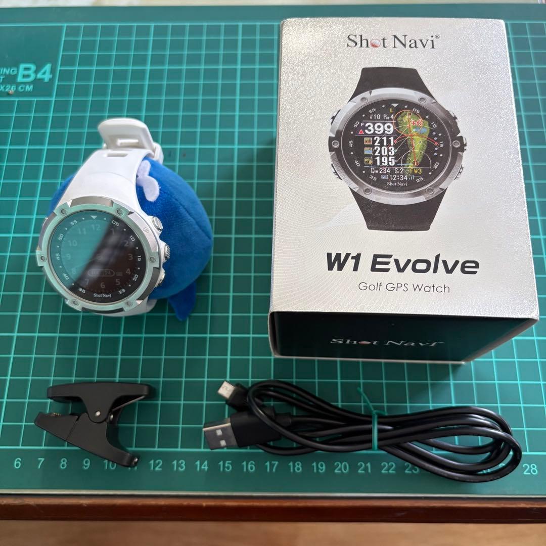 ShotNavi W1 Evolve ゴルフGPSウォッチ