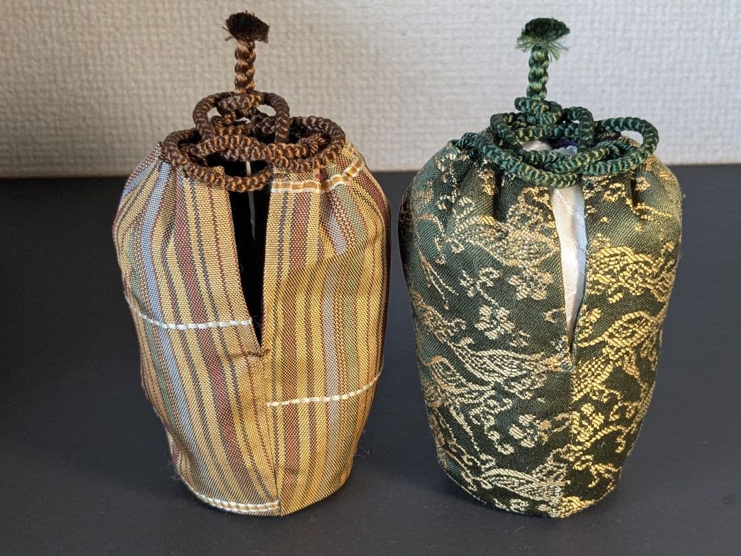 【別作】高取焼　十四代亀井味楽　高取耳付茶入　水指　セット