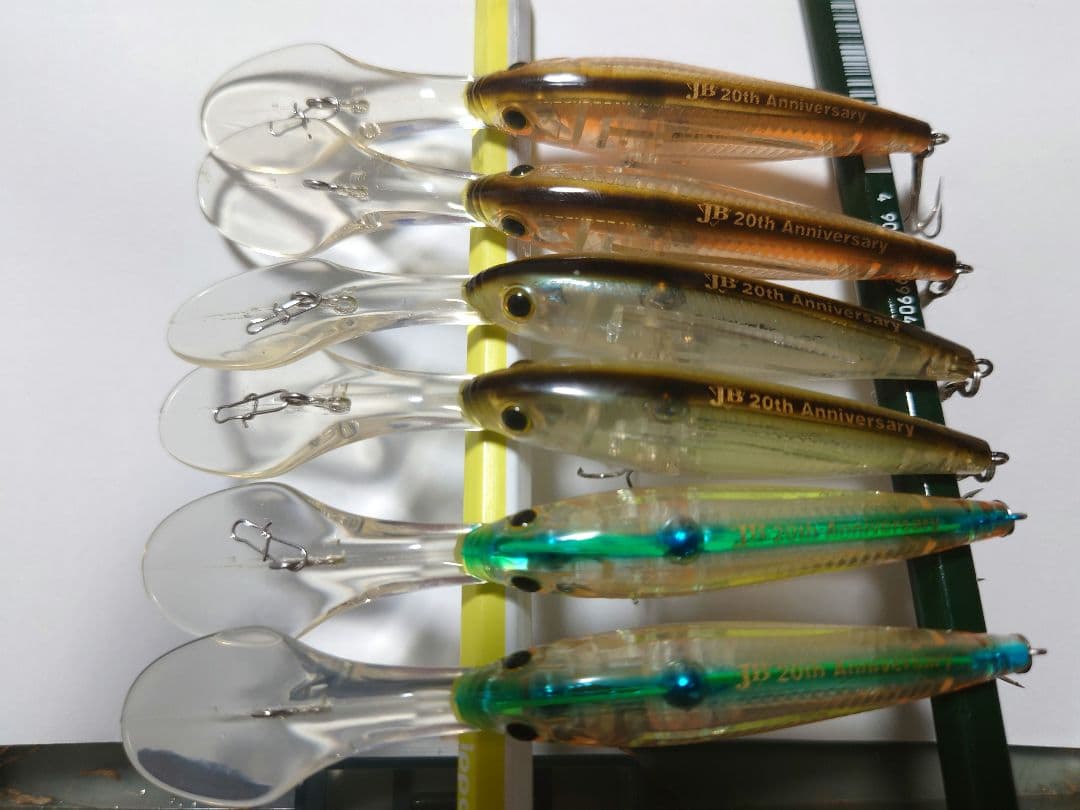 20周年記念JB アイスクリームビルシャッド 6個 &スーパースレッジ3個