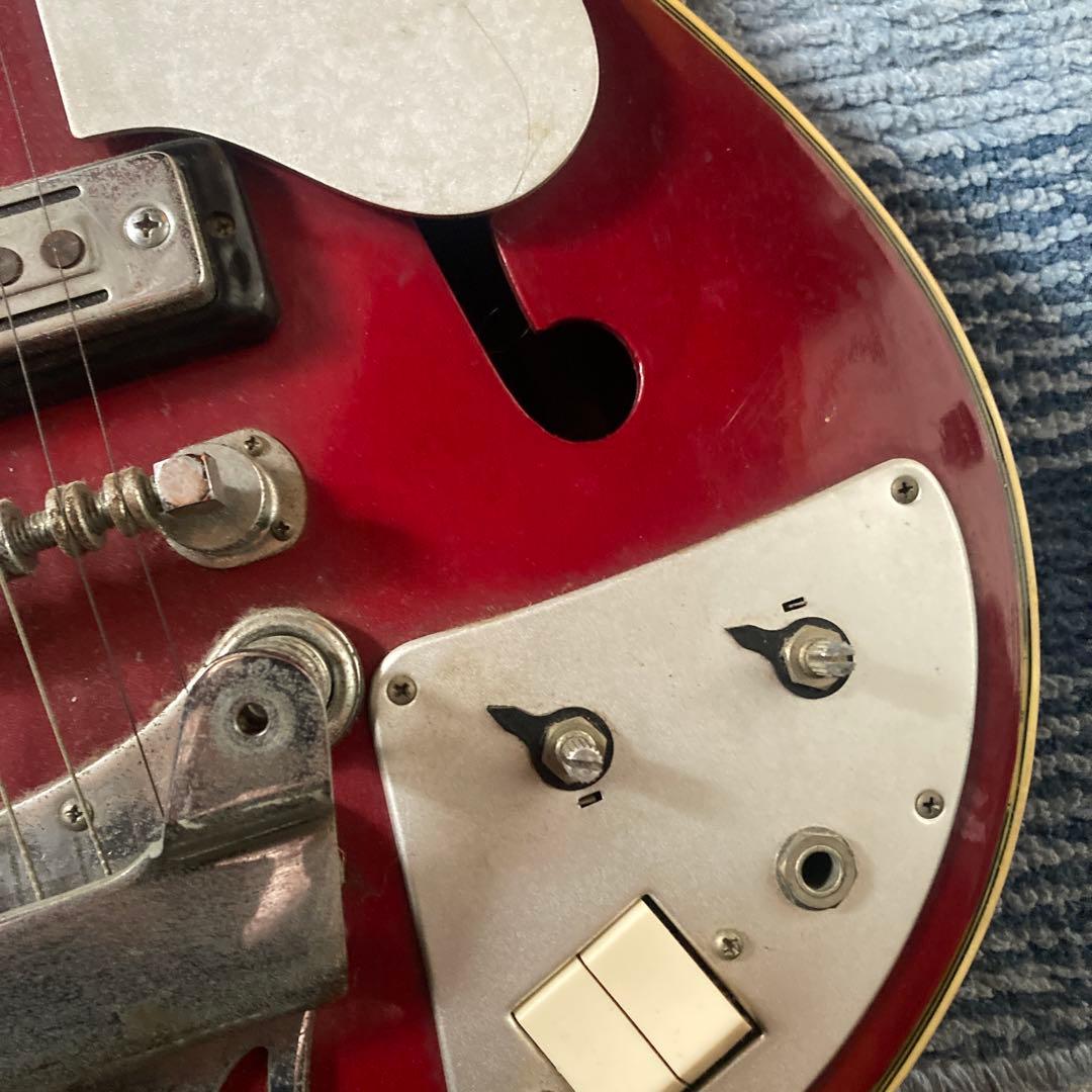 TEISCO レッド エレキギター