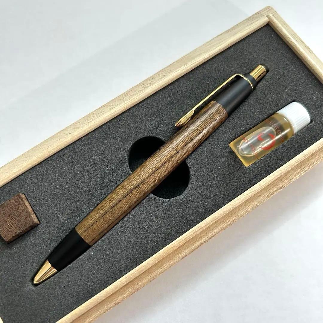 【上杢】野原工芸 神代欅 神代ケヤキ シャープペンシル0.5mm