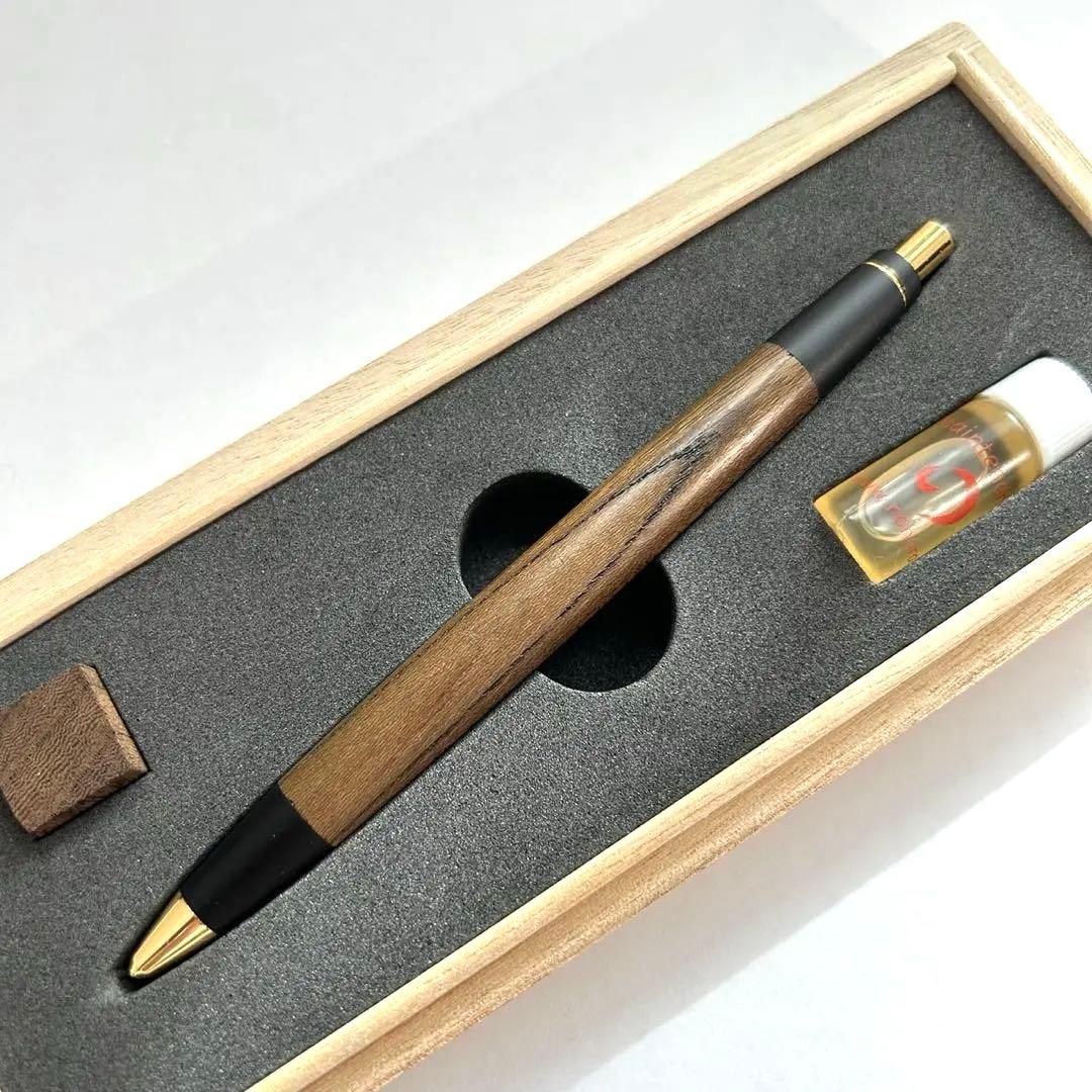 【上杢】野原工芸 神代欅 神代ケヤキ シャープペンシル0.5mm