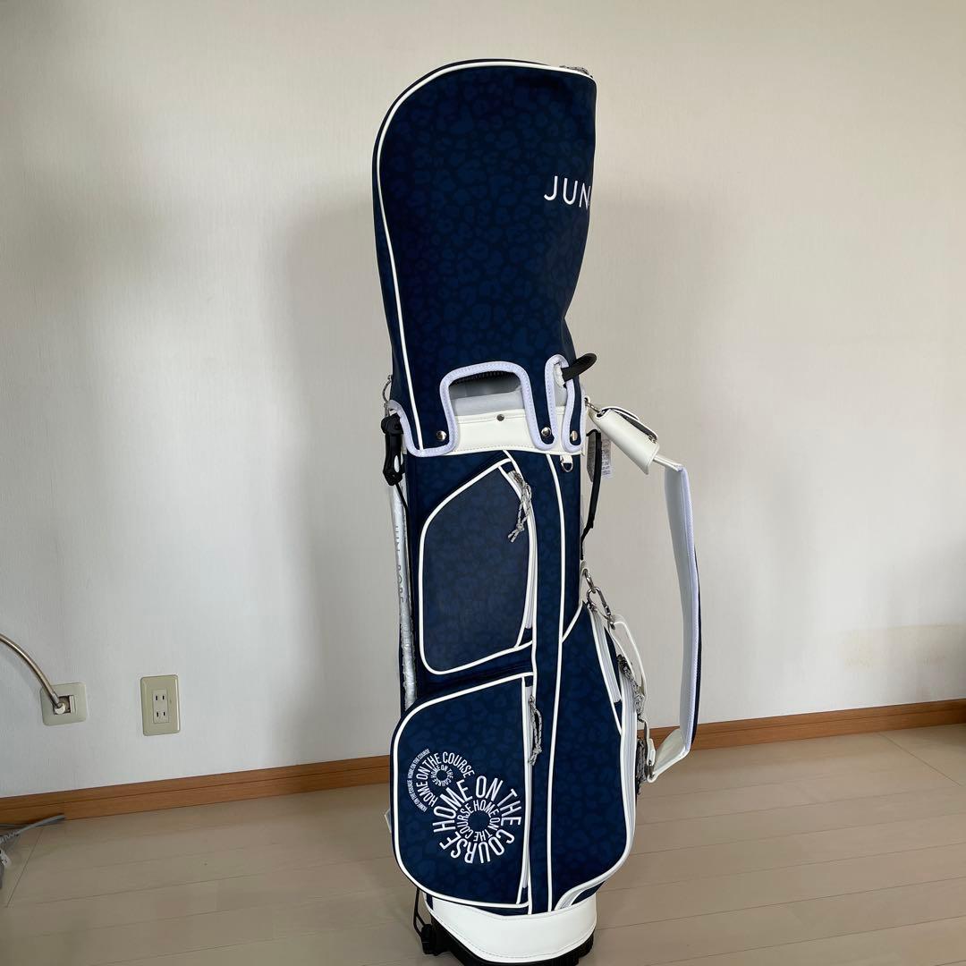 JUN & ROPE アニマルプリントキャディーバッグ