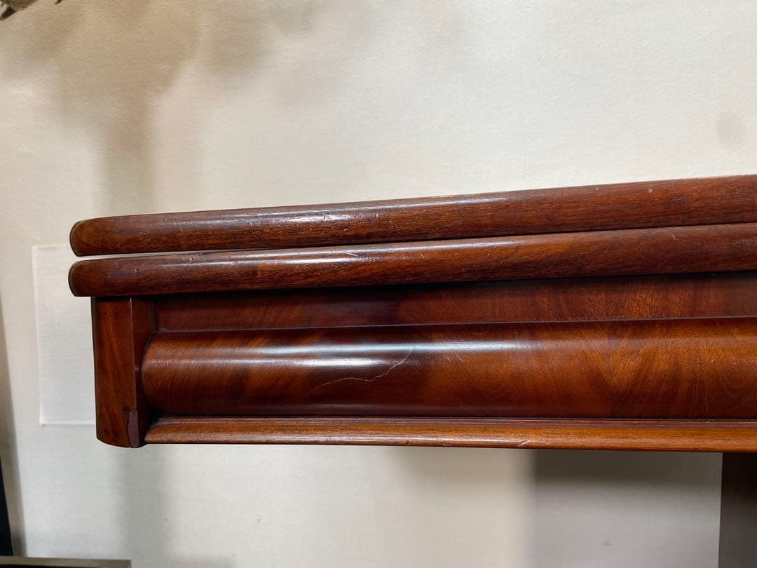 Coco　マホガニー アンティーク ゲームテーブル フォールディング